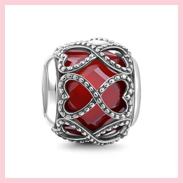 Бусины из стерлингового серебра 925 пробы с кубическим цирконием, подвески "Всевидящий глаз", подходят к оригинальному браслету, ювелирные изделия