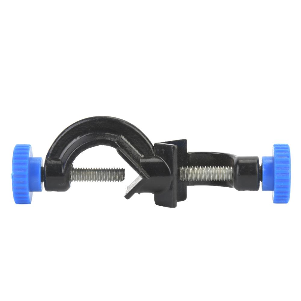2 Pcs Aluminum   Clamp,   Stand Clamp Holder with Screw for Fixing, for  oratory and Home Use