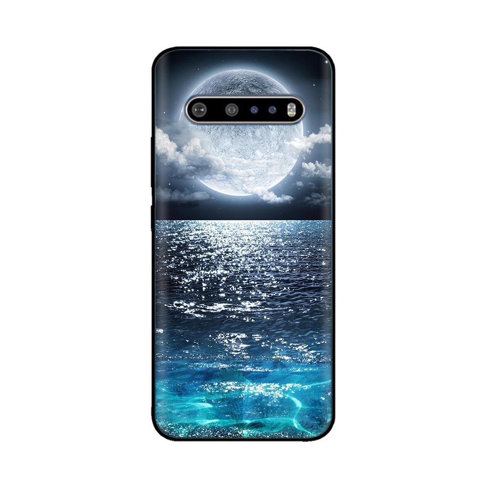 Для чехла LG V60 ThinQ 6.8" Мягкий силиконовый ТПУ чехол для телефона Funda Для LG V60 ThinQ 5G V 60 Задняя крышка lgV60 ThinQ coque Бампер Оболочка