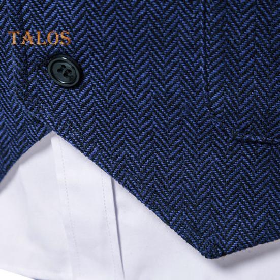 Мужской жилет с лацканами, без рукавов, однобортный, приталенный жилет с карманами с клапанами, однотонный деловой жилет, пальто