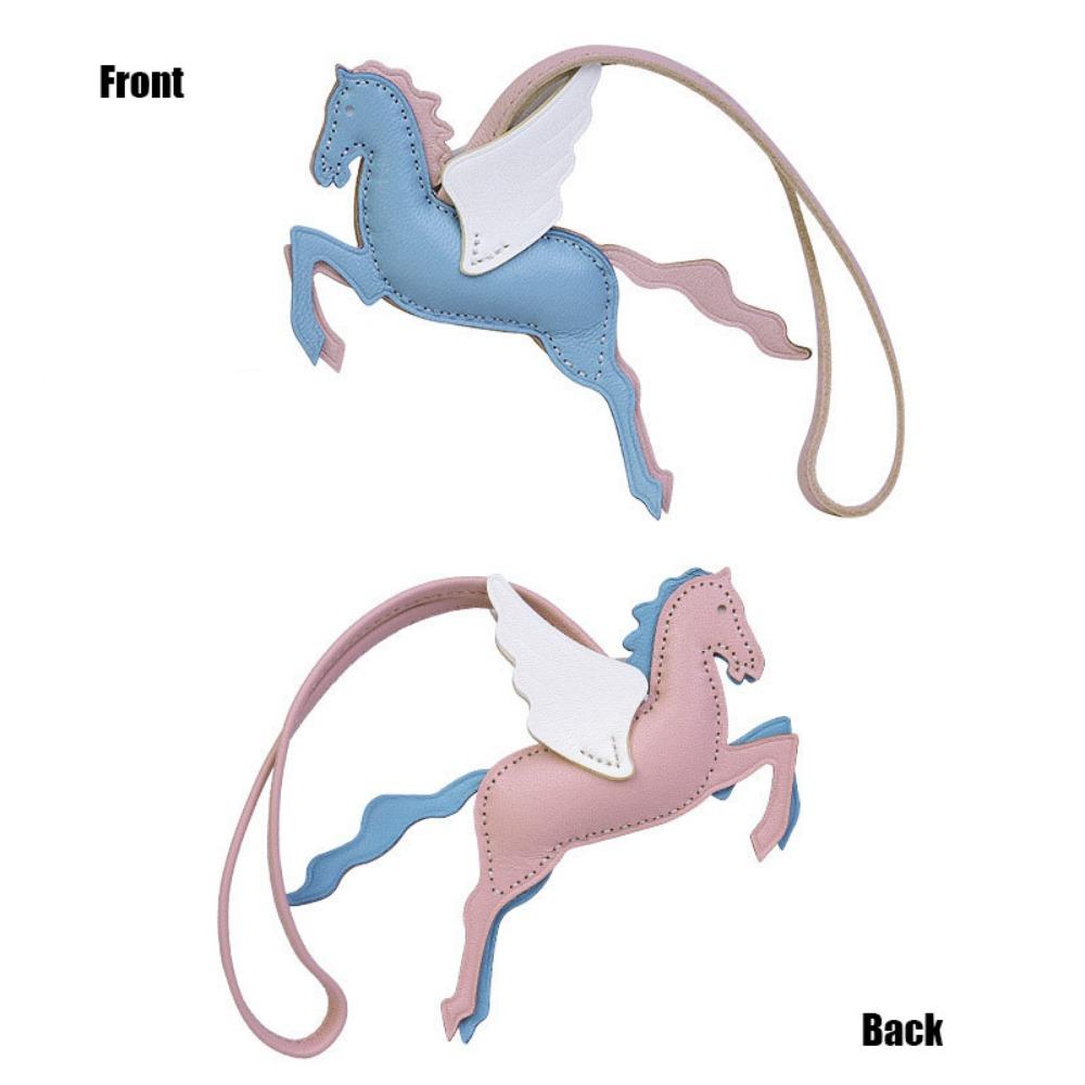 С брелоком-подвеской для сумки Pegasus, модные автомобильные подвески, брелок для ключей в виде лошади для дам