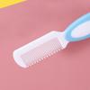 2 Pcs/Set Baby Hairbrush Comb Portable Newborn Infant Toddlers Soft Hair Brush Head Massager Set Baby Kids Hair Care Supplies
