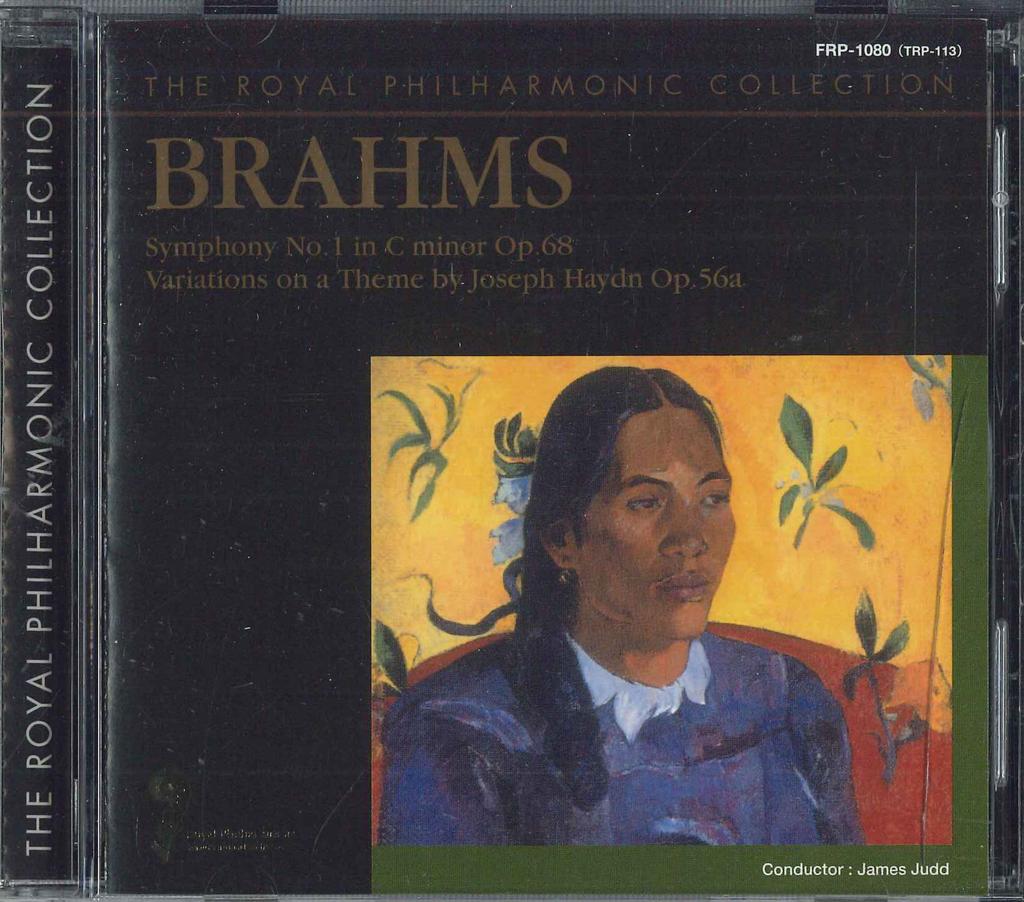 CD BRAHMS - Brahms  Symphony No.1 FRP1080 FIRST MUSIC 2000 Japan Classical Used