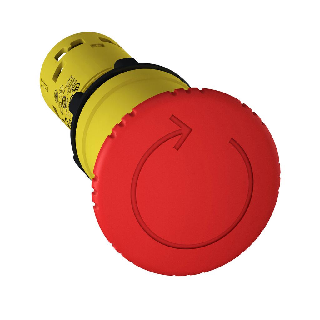 Harmony XB7 red mushroom button