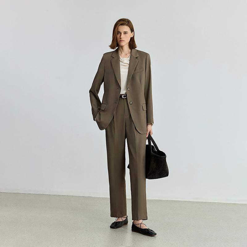 LILY Old Money Style Commuting Straight Leg Pants