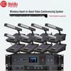 HuiDu BS-8900 Профессиональная беспроводная конференц-микрофонная система 1-на-6 (Китайская версия)