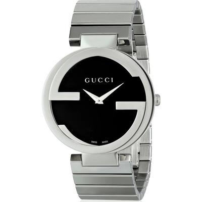 YA133307 Женские часы с черным циферблатом и переплетением