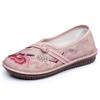 Новые старые пекинские туфли из ткани женские ретро этнические туфли с вышивкой удобные мягкие подошвы женские одинарные туфли модные национальные туфли для мам
