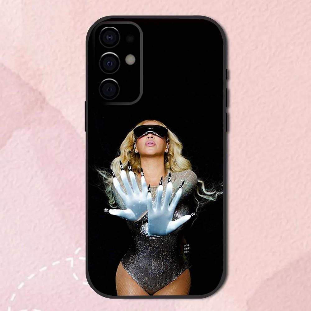 B-Beyonce COWBOY CARTER Phone Case For Samsung S24,S21,S22,S23,S30,Ultra,S20,Plus,Fe,Lite,Note,10,9,5G Black Soft Cover