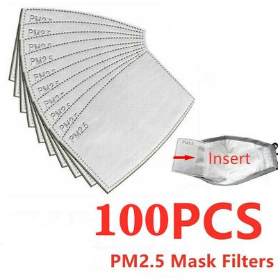 PM2.5 Фильтровальная бумага Анти-дымка Маска для рта Анти-пылезащитная маска Фильтровальная бумага с активированным углем Здравоохранение