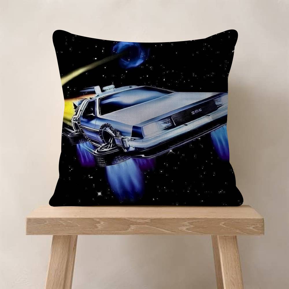 Classic Movies Back To The Future s Pillow Gift Home Office Decoration Bedroom Sofa Car Cushion Cover Case x
