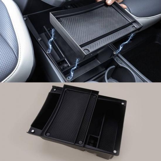 1x Console Console Armrest Storage Box Tray Fit for Kia EV3