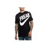 Nike Giannis Dri-Fit Freak Big Logo с круглым вырезом и короткими рукавами, мужские топы, черный BV8265-010
