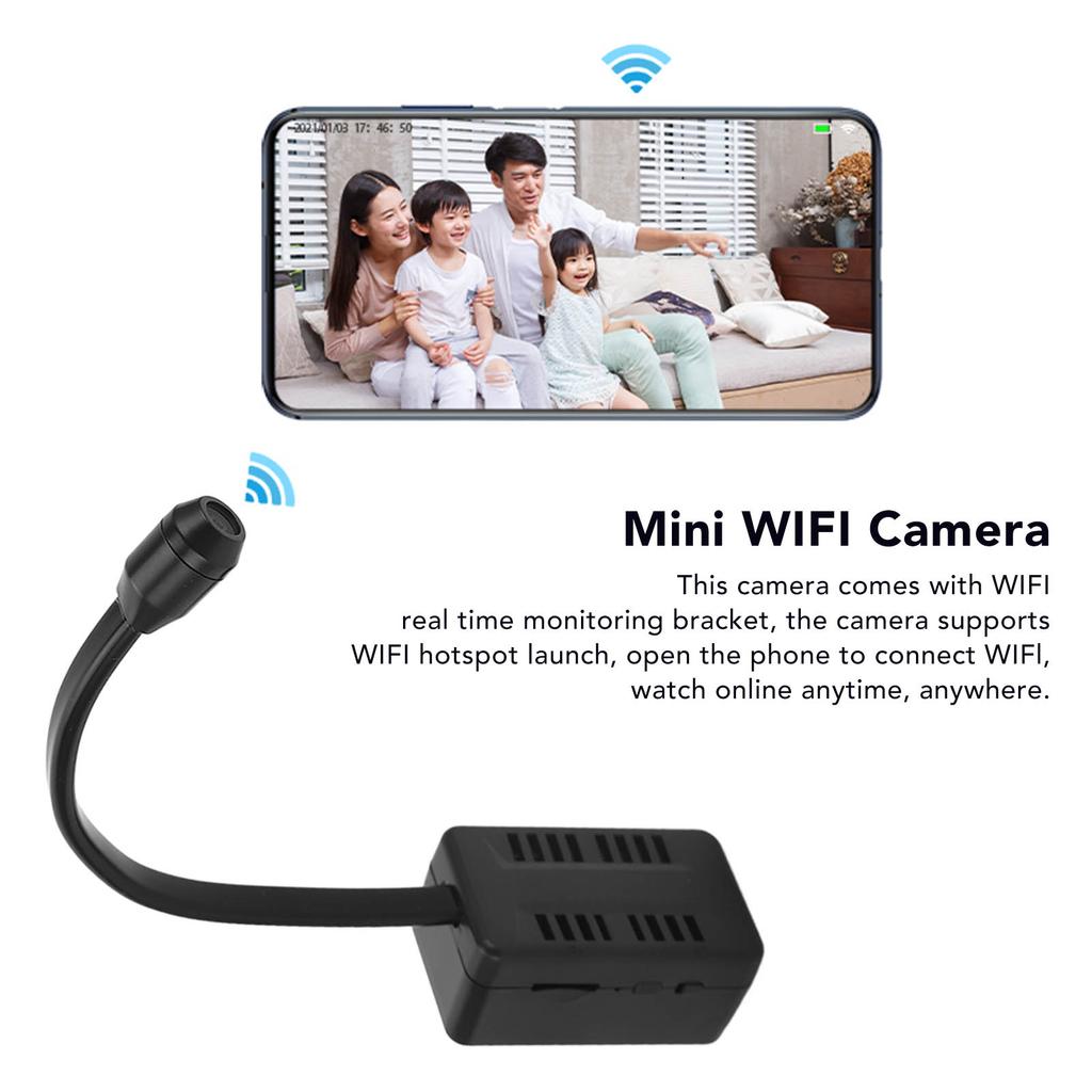 Мини-камера X7 HD 1080P WIFI, камера видеонаблюдения с маленькой гибкой змеиной линзой для фото, видео, камер безопасности, скрытая камера