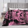 Nana Anime Blankets Quality Soft Warm  Bedding Throws Winter Kids Adult Couch Chair Sofa Bed Funny Bedspread