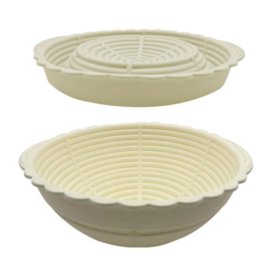 2 шт. силиконовая корзина для расстойки хлеба овальная Banneton для приготовления хлеба на закваске круглая жаропрочная большая