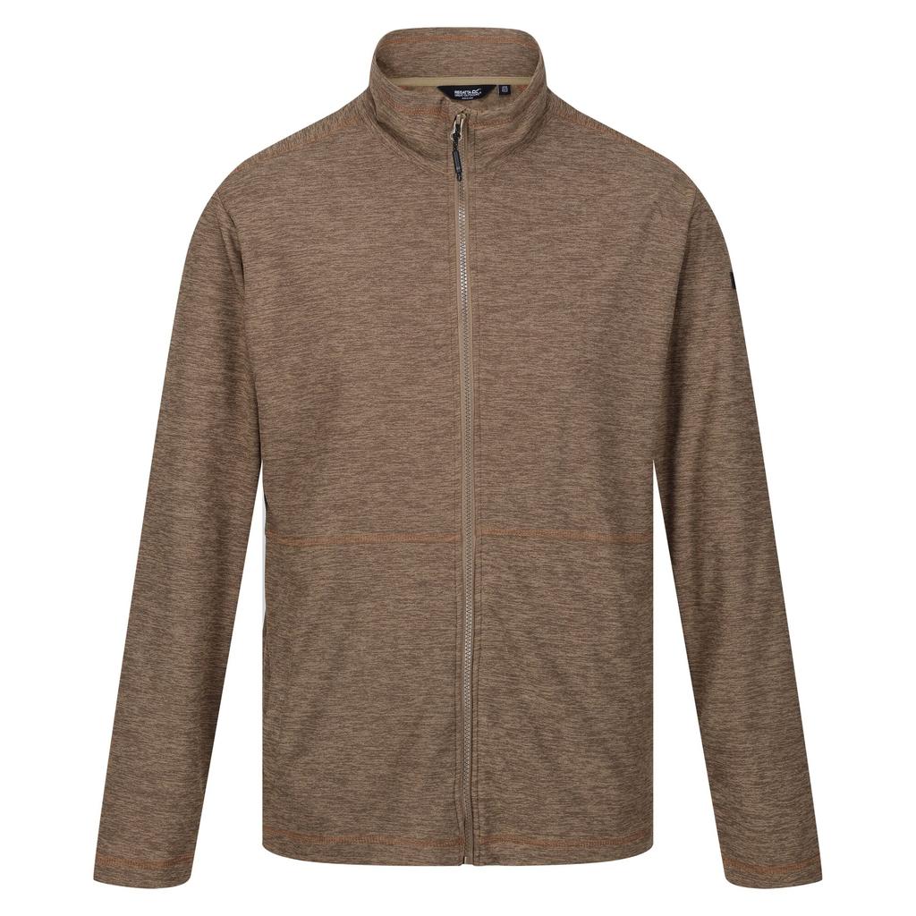 Regatta Mens Edley Marl Full Zip Fleece Jacket