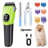 New Professional Dog Clipper Pet Hair Trimmer Cat Shaver Animal Foot Grooming Kit Rechargeable Low Noise Hair Cutting Machine