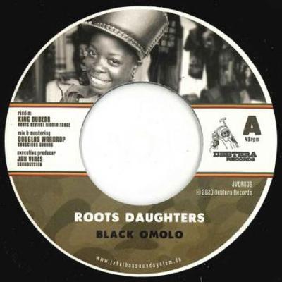 7-дюймовая пластинка BLACK OMOLO - Roots Daughters / Daughters In Dub JVDR009 Debtera 2020 Европа Регги, Ска и Даб