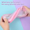 Transparent Visible Mesh Pencil Bag Portable Large-Capacity Unisex Stationery Storage Box High-looking Simple Student Pen Bo