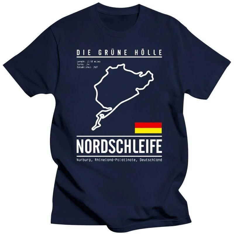 casual pride t shirt men Unisex Fashion 2024 New Short Sleeve Nurburgring Grand Prix Racing track Race Germany