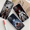 Крутой чехол для телефона B-Baki HanmaS для iPhone 17 16 15 14 13 11 12 Pro Max 16 Plus Прозрачный