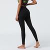 Новое поступление Женские леггинсы для йоги Мягкие с начесом Эффект обнаженной кожи Принт Базовый слой Брюки для йоги и фитнеса Легкий стиль