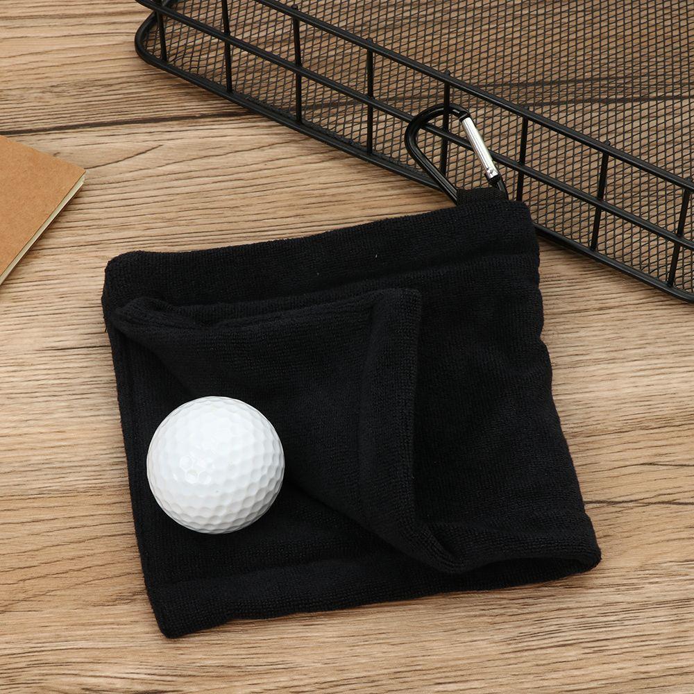 Ball Club Head Wiping Cloth Tool Cleaning Tool Cotton Towel Portable Cleaner Golf Cleaning Kit