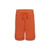 Reebok Шорты-кольца, однотонные, свободные, дышащие, сетчатые, на шнурке, повседневные шорты унисекс, оранжевые 23RCS629UGJ1