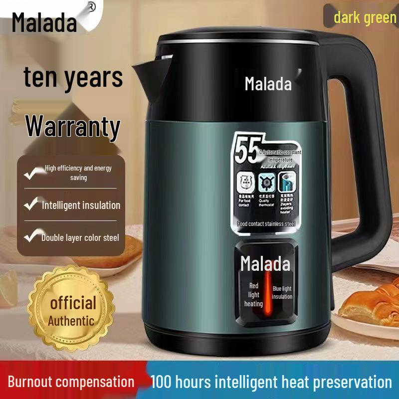 Электрический чайник Wanlida объемом 3 л из нержавеющей стали с изоляцией для домашнего использования