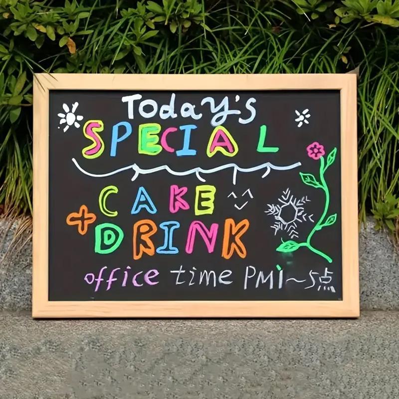 1 шт. Доска для вывесок Wordpad, украшения для дома, подвесная деревянная доска, креативная рамка для заметок, доска Sisplay 20x30/30x40 см