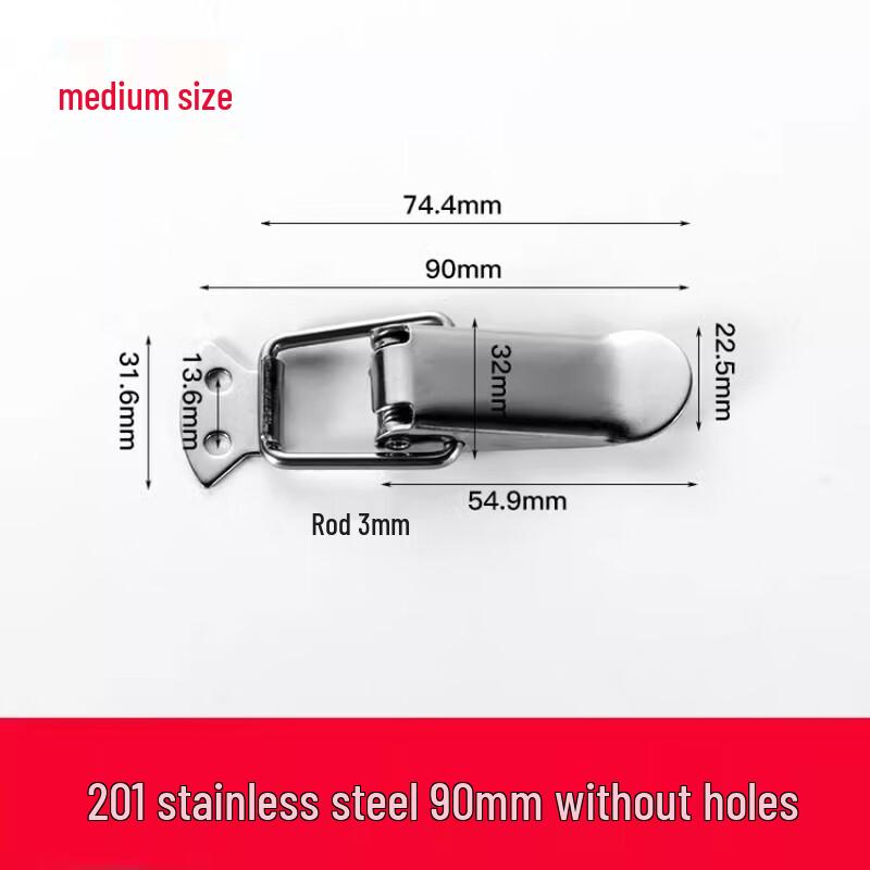 201 Stainless Steel Spring Toggle Latch