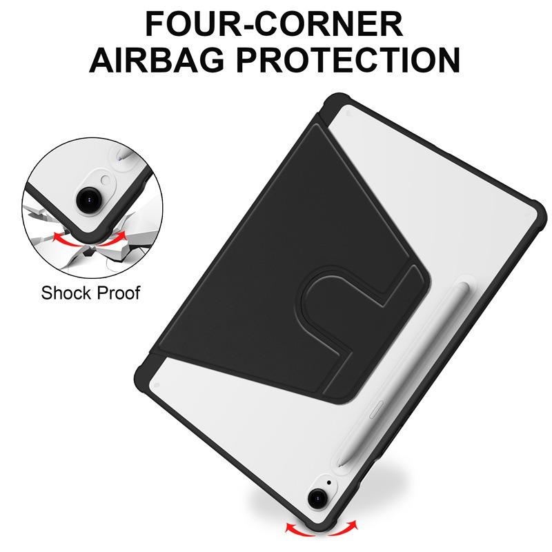 Для Samsung Galaxy Tab A9 plus 11" Smart Case Galaxy Tab S9 FE S7 S8 11" S10 S9 plus FE 12.4 Cover 360 Degree Protective Funda