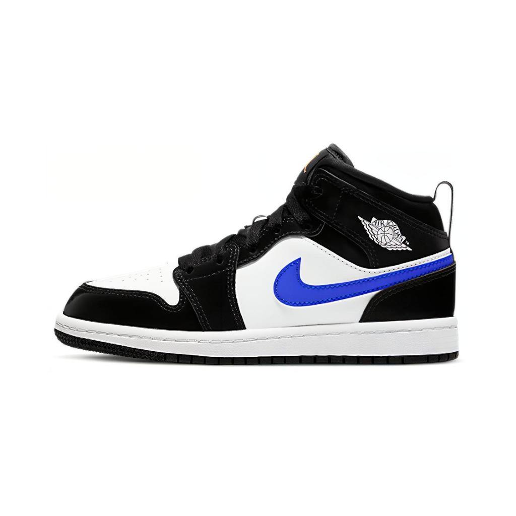 Jordan 1 Mid PS Черный Синий Гонщик 640734-084