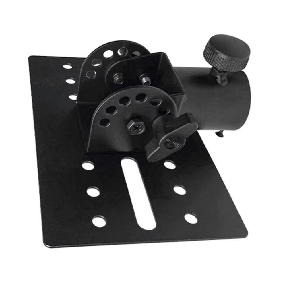 35mm Rotatable Metal Mount Tripod Pole Metal Construction Adapter Top Cap Pallet Speaker Bracket