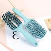 Массажная расческа для женщин с щетиной, нейлоновая щетка для волос, влажная парикмахерская, сухой салон, уход за волосами, инструменты для укладки, аксессуары