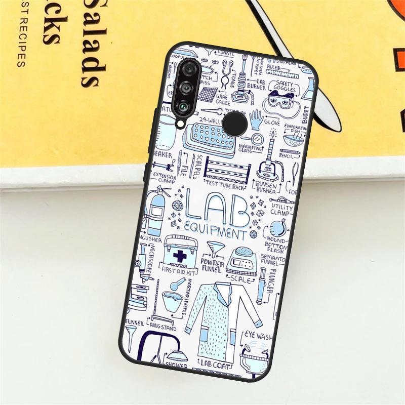 Научный Химический Стиль Для Huawei Nova 12S 12i 9 10 SE 7i 8i 11i Y60 Y61 Y70 Y72 Y73 Y90 Y91 P20 P40 P30 Lite Чехол
