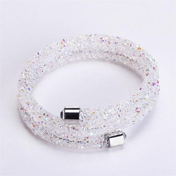 Bracelets Fashion Shiny Wrap Bracelet Full Bangle for Women ADM