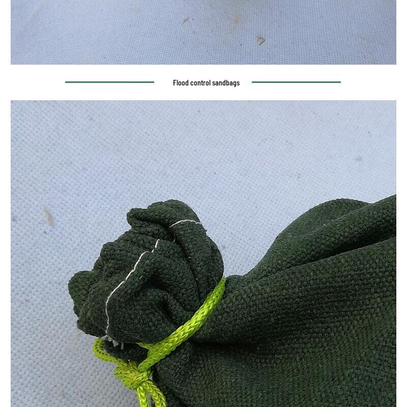 Flood Control Sandbags with Drawstring