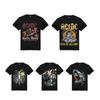 Stylish Summer Unisex Graphic T-shirt Quick-dry Polyester Crew Neck Tee