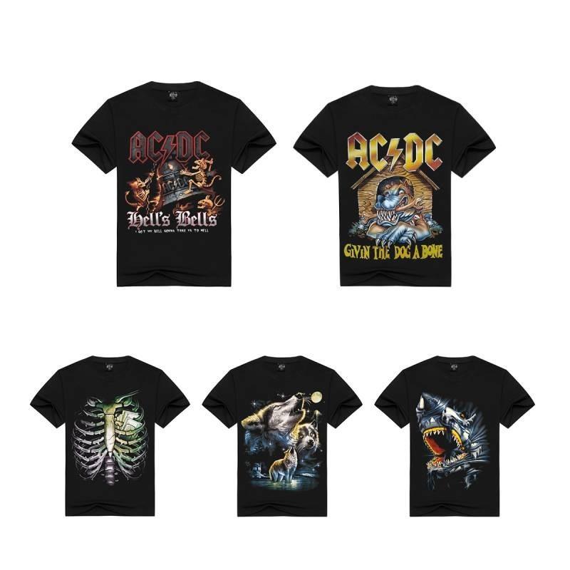 Stylish Summer Unisex Graphic T-shirt Quick-dry Polyester Crew Neck Tee