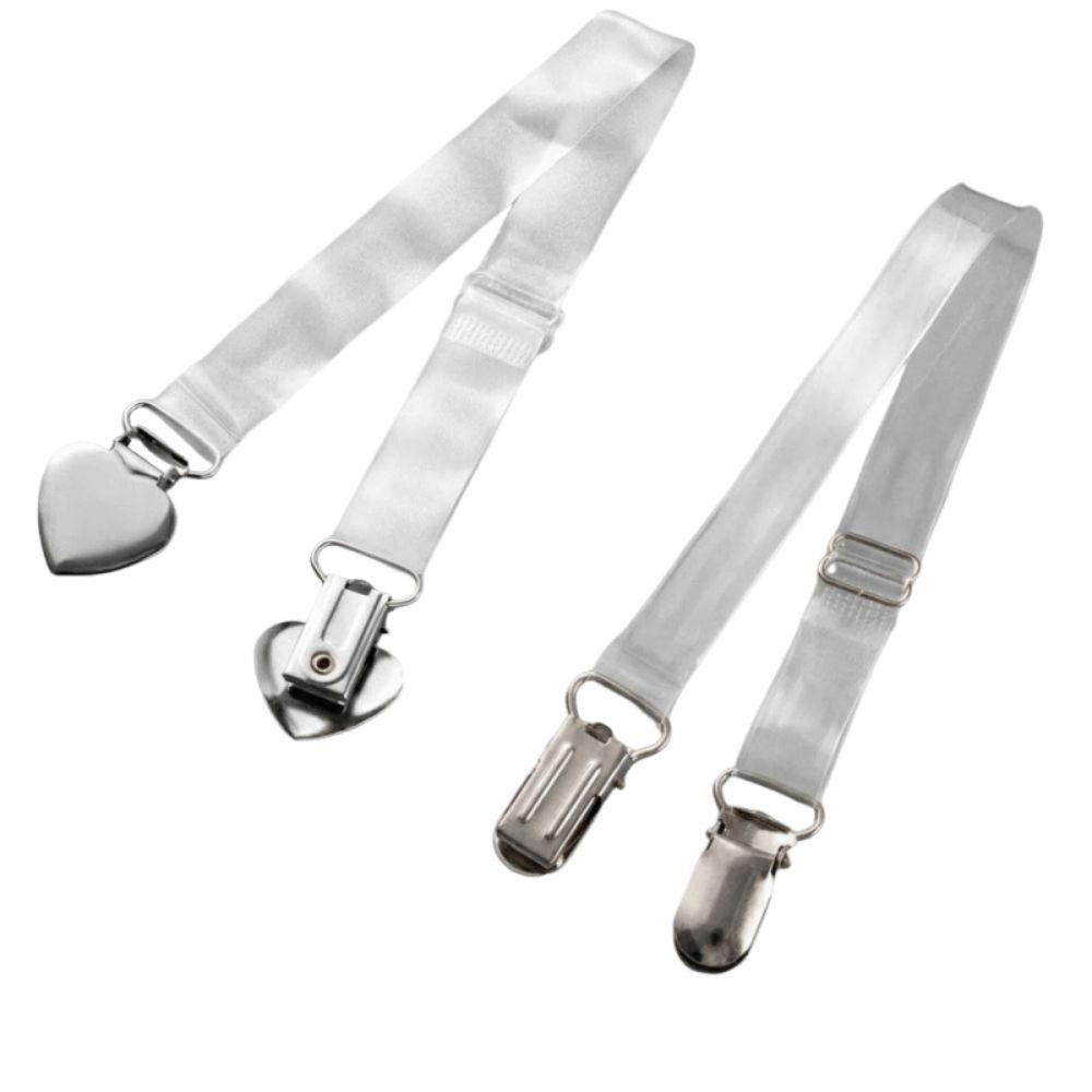 Transparent Invisible Shoulder Strap Anti-Slip Bra Clasp Camisole Clip Underwear