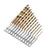 13pcs 1.5-6.5mm Drill Bits Set Tool HSS Twist Drill Hexagonal Handle Accessories