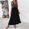 Women's Fashion Summer Spring Sleeveless Suspenders High Waist Casual Dresses
