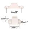 Caravan RV Motorhome Camper Main Door Gate Push Catch Retainer Clip Holder T-Shaped Cabin Door Clamps Stay Spacer Accessories