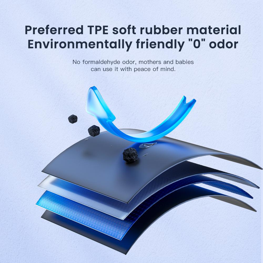 YZ для Tesla New Model 3 Highland 2025 Защитная накладка на багажник TPE Коврик против царапин Накладка на порог багажника Защитная крышка на порог