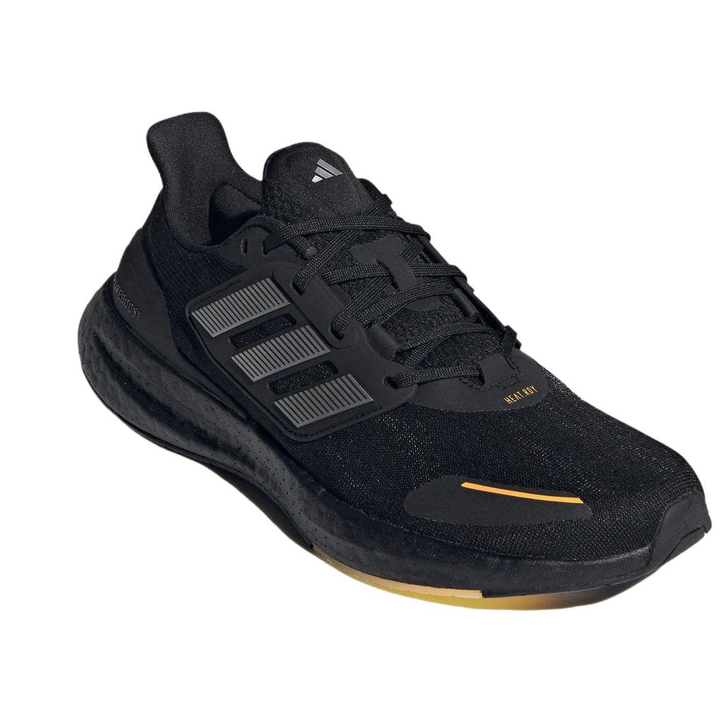 Adidas Кроссовки унисекс PureBoost 23 Heat.RDY Black Silver Metallic Core-Black Spark IH7672