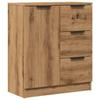 VidaXL Buffet chêne artisanal 60x30x70 cm bois d'ingénierie 856837