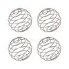 DSOUWEH 4pcs Wide Application Stainless Mixing Protein Ball For Protein Shakes Shaker Stainless Steel Bottle