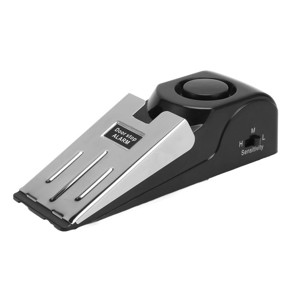 Дверной упор с сигнализацией безопасности против кражи 120 дБ 3 уровня чувствительности Дверной стопор для дома, квартиры, путешествий